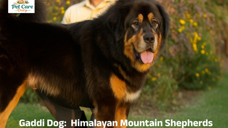 Gaddi Dog: Fearless Herding Companion of Himalayan Mountain Shepherds