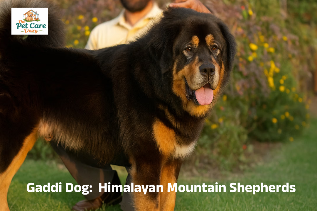 Gaddi Dog: Fearless Herding Companion of Himalayan Mountain Shepherds