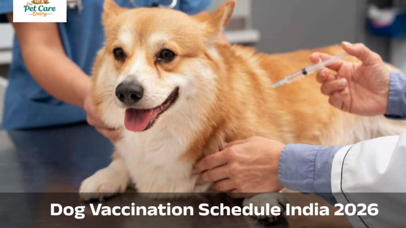 Dog Vaccination Schedule India 2026 – Complete Guide for Puppies